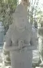 Product image 2 of the product “Standing Dewi Sri, position greetings turning the wheel ,160cm high riverstone grey ”